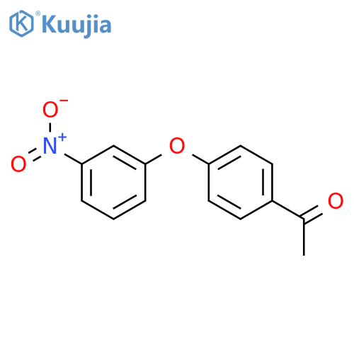 Ethanone, 1-[4-(3-nitrophenoxy)phenyl]- structure