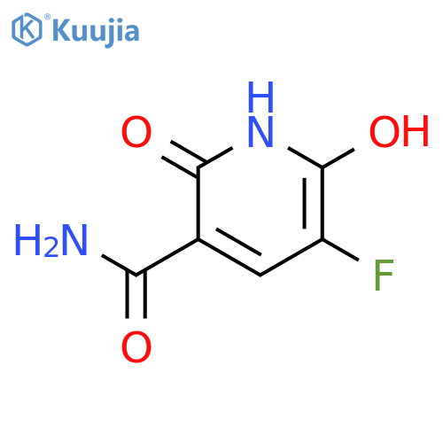 5-fluoro-1,2-dihydro-6-hydroxy-2-oxo-3-Pyridinecarboxamide structure