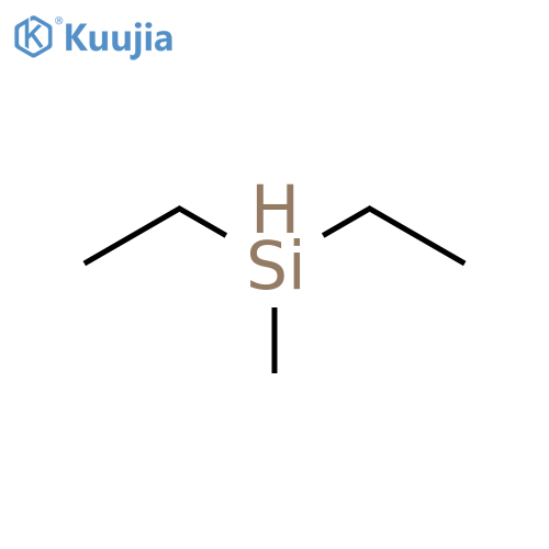 Silane, diethylmethyl- structure