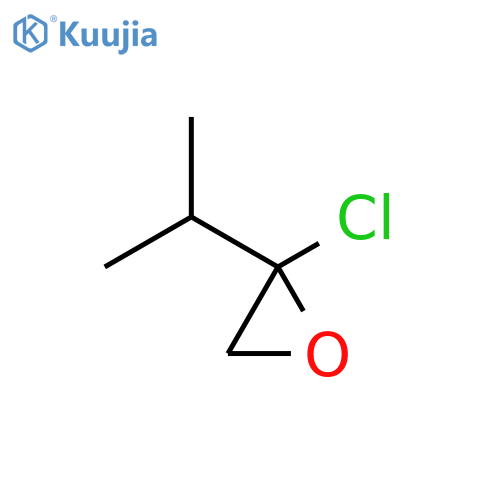Oxirane, 2-chloro-2-(1-methylethyl)- structure