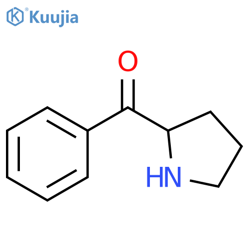 Phenyl-pyrrolidin-2-yl-methanone structure