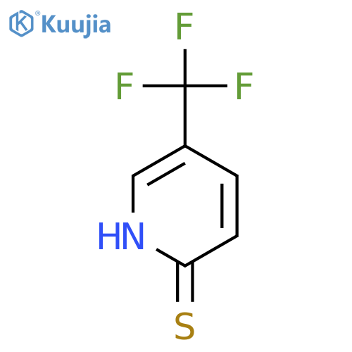 5-Trifluoromethyl-2-thio-pyridone structure