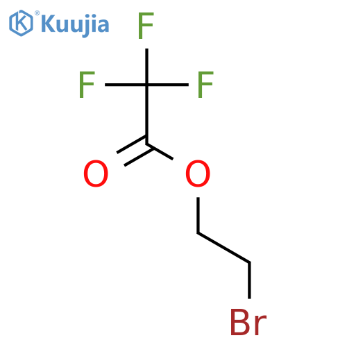 2-bromoethyl 2,2,2-trifluoroacetate structure