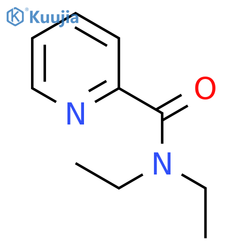 2-Pyridinecarboxamide, N,N-diethyl- structure