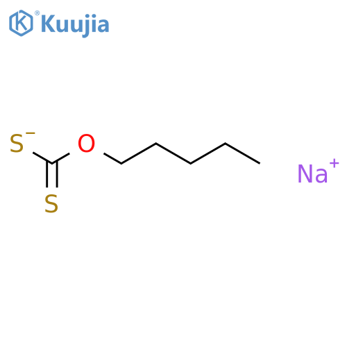 sodium O-pentyl dithiocarbonate structure