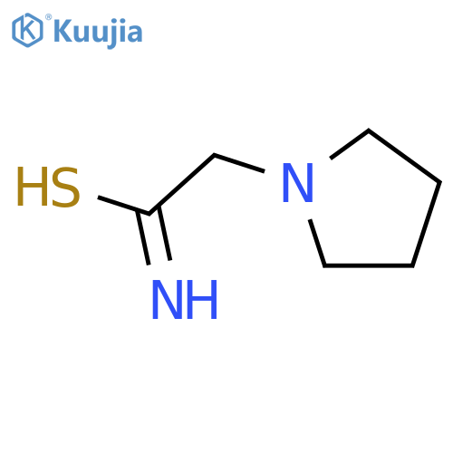 2-(pyrrolidin-1-yl)ethanethioamide structure