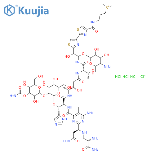 {3-[({2'-[15-(6-amino-2-{3-amino-1-[(2,3-diamino-3-oxopropyl)amino]-3-oxopropyl}-5-methylpyrimidin-4-yl)-2-[(5-amino-3,4-dihydroxy-6-methyltetrahydro-2H-pyran-2-yl)oxy]-13-[{[3-{[4-(carbamoyloxy)-3,5-dihydroxy-6-(hydroxymethyl)tetrahydro-2H-pyran-2-yl]oxy structure