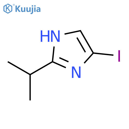 1H-Imidazole, 4-iodo-2-(1-methylethyl)- structure