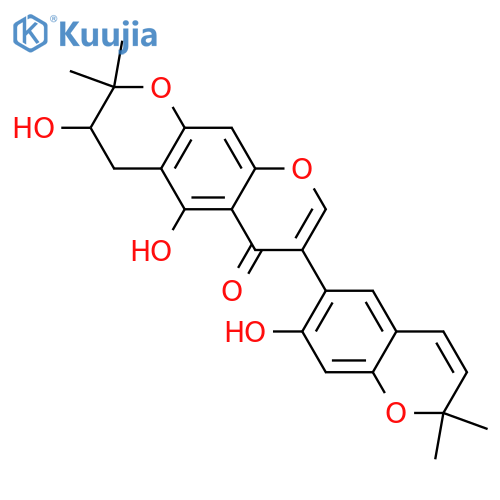 Ulexin B; 6,7-Dihydro, 2',7ξ-dihydroxy structure