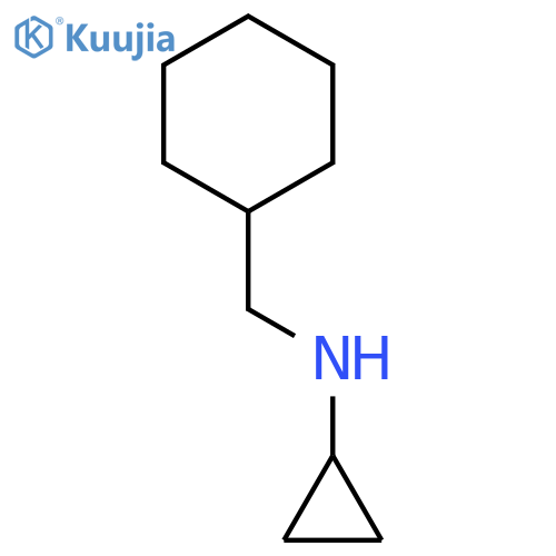 N-(Cyclohexylmethyl)cyclopropanamine structure
