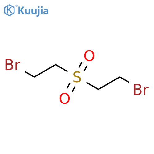 1-Bromo-2-(2-bromoethanesulfonyl)ethane structure