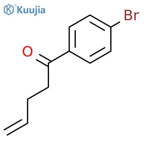 1-(4-Bromophenyl)pent-4-en-1-one structure
