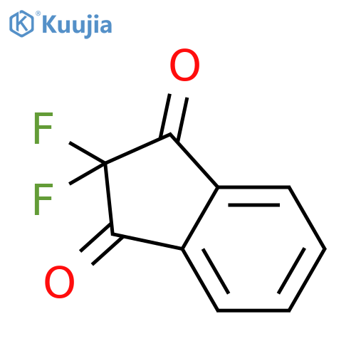 1H-Indene-1,3(2H)-dione, 2,2-difluoro- structure