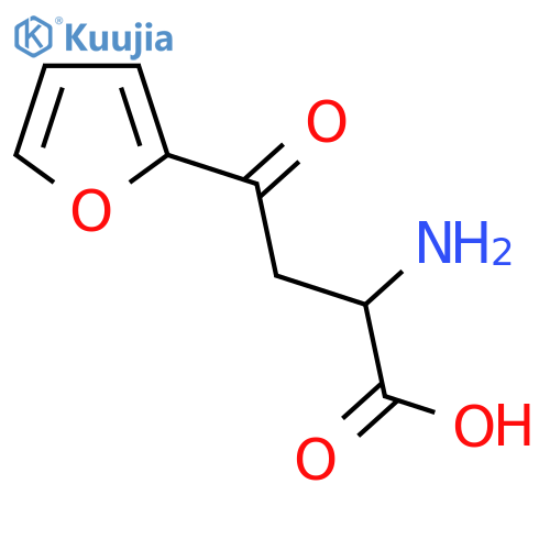 2-Amino-4-(furan-2-yl)-4-oxobutanoic acid structure