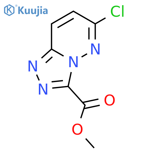 Methyl 6-chloro-[1,2,4]triazolo[4,3-B]pyridazine-3-carboxylate structure