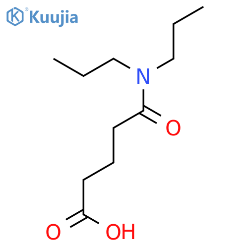 4-(dipropylcarbamoyl)butanoic Acid structure