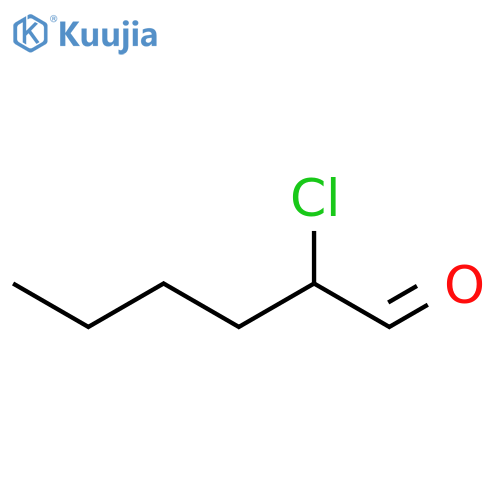 HEXANAL, 2-CHLORO- structure