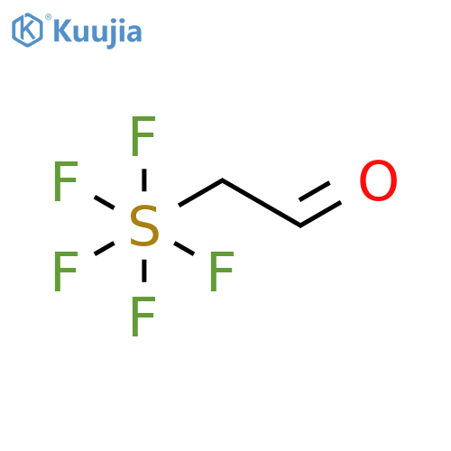 [Pentafluorothio(VI)]acetaldehyde structure