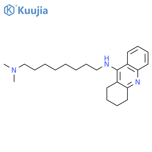 1,8-Octanediamine, N,N-dimethyl-N'-(1,2,3,4-tetrahydro-9-acridinyl)- structure