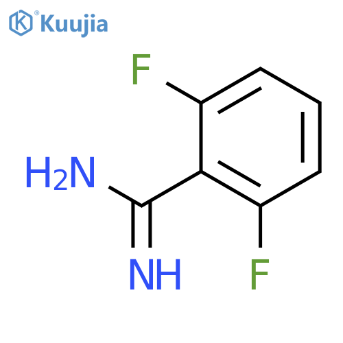 2,6-difluoro-benzamidine structure