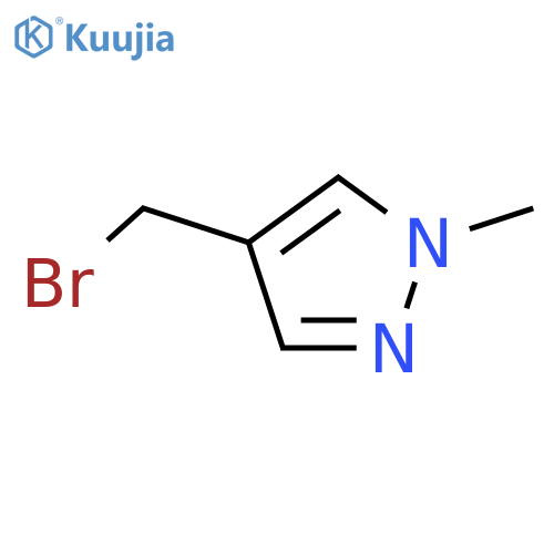 4-(bromomethyl)-1-methyl-1H-pyrazole structure