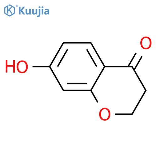 7-hydroxy-3,4-dihydro-2H-1-benzopyran-4-one structure