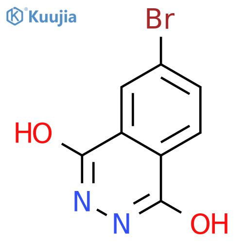 6-Bromophthalazine-1,4-diol structure