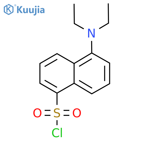 5-(Diethylamino)naphthalene-1-sulfonyl chloride structure