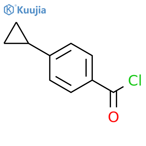 4-Cyclopropylbenzoyl Chloride structure