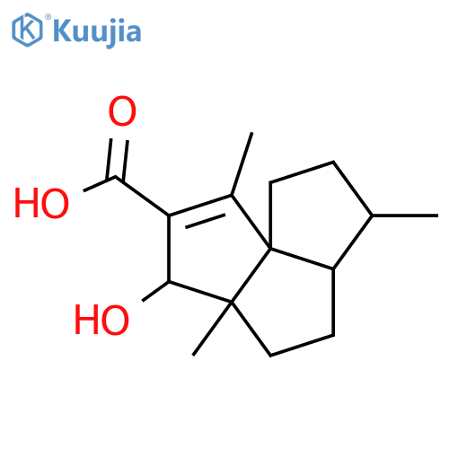 5-Hydroxy-6-silphiperfolen-13-oic acid; 5α-form structure