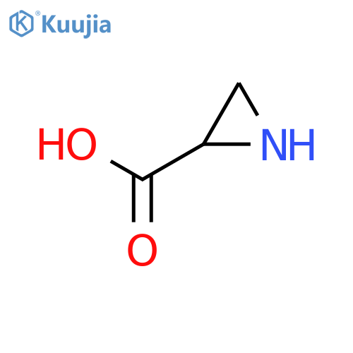 (2R)-aziridine-2-carboxylic acid structure