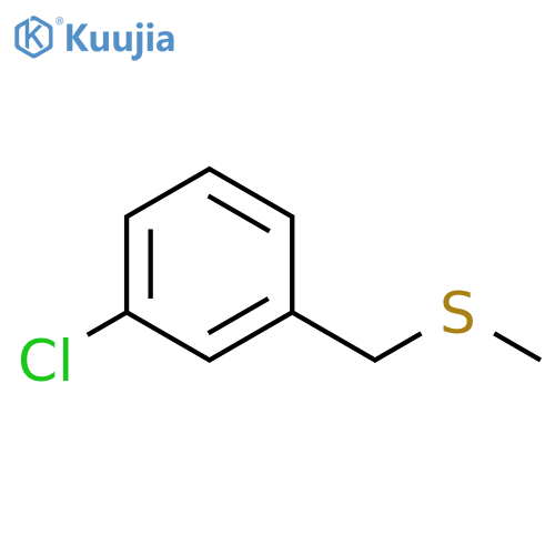 1-chloro-3-(methylsulfanylmethyl)benzene structure