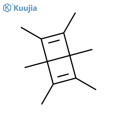 Bicyclo[2.2.0]hexa-2,5-diene,1,2,3,4,5,6-hexamethyl- structure