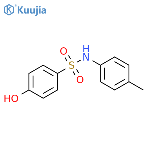 4-Hydroxy-n-(4-methylphenyl)benzene-1-sulfonamide structure