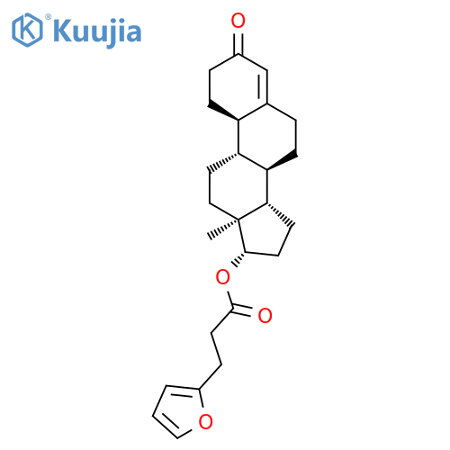 Estr-4-en-3-one,17-[3-(2-furanyl)-1-oxopropoxy]-, (17b)- structure