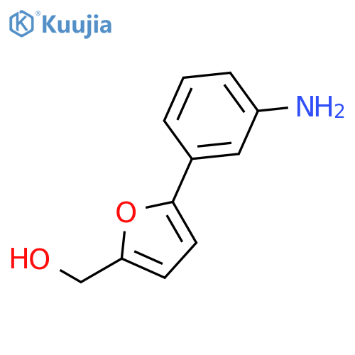 5-(3-aminophenyl)-2-furylmethanol structure