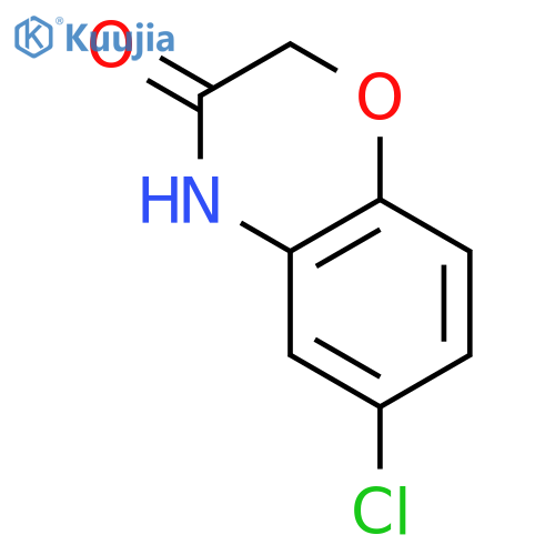 6-chloro-3,4-dihydro-2H-1,4-benzoxazin-3-one structure