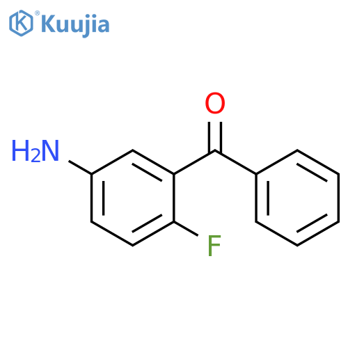 3-benzoyl-4-fluoroaniline structure