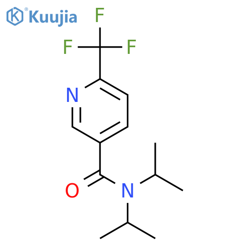 N,N-Diisopropyl-6-(trifluoromethyl)nicotinamide structure