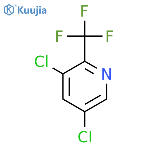 3,5-Dichloro-2-(trifluoromethyl)pyridine structure