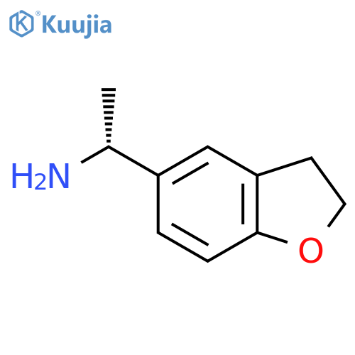 (R)-1-(2,3-Dihydrobenzofuran-5-yl)ethanamine hydrochloride structure