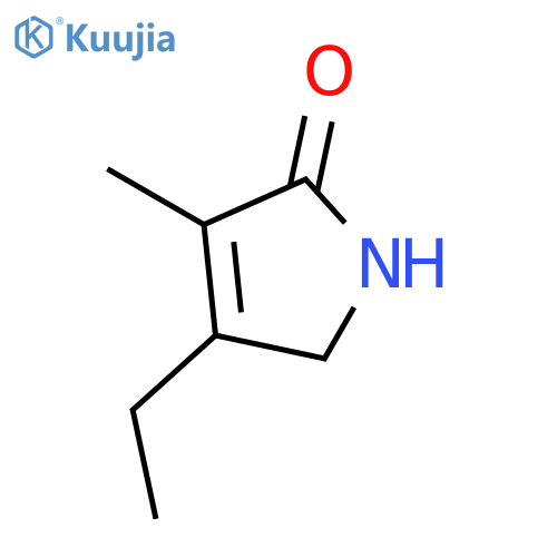 2H-Pyrrol-2-one, 4-ethyl-1,5-dihydro-3-methyl- structure