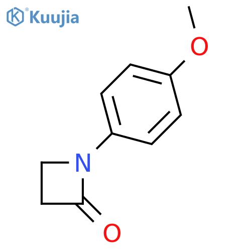1-(4-methoxyphenyl)azetidin-2-one structure