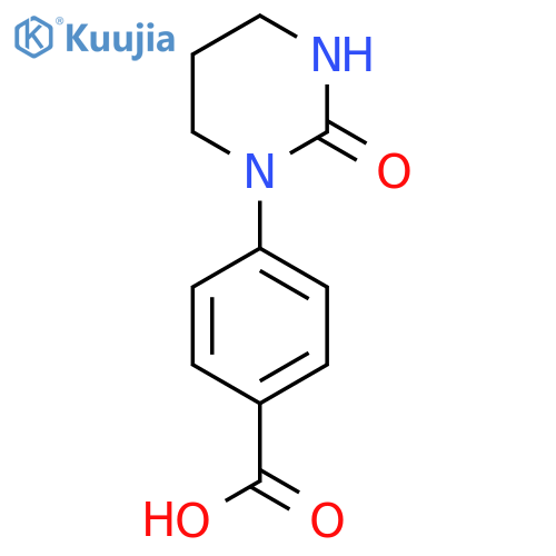 4-(2-Oxotetrahydropyrimidin-1(2H)-yl)benzoic acid structure