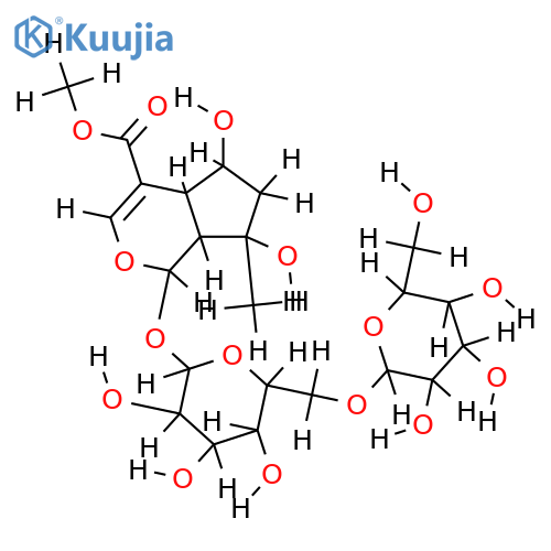shanzhisin methyl ester gentiobioside structure