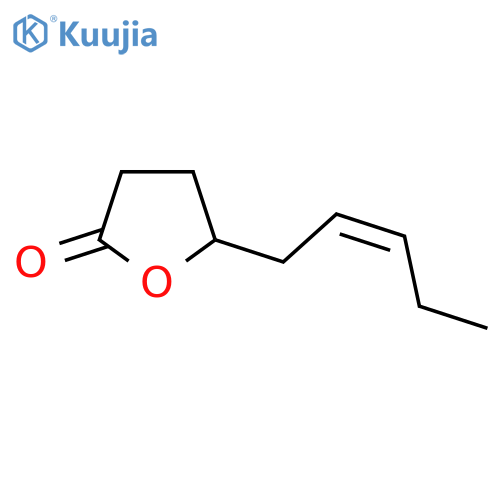 (Z)-6-Nonen-4-olide structure