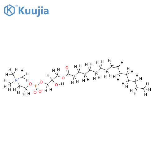L-alpha-monopalmitelaidoyl lysophosphatidyl choline structure