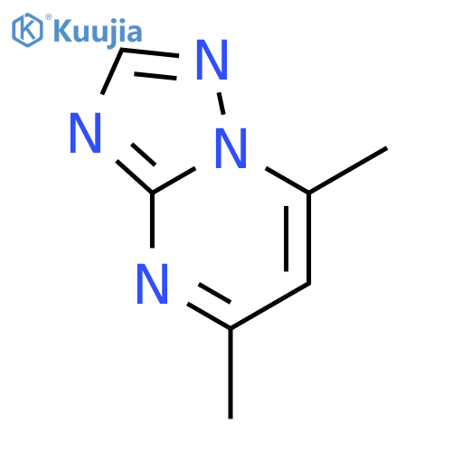 5,7-dimethyl1,2,4triazolo1,5-apyrimidine structure