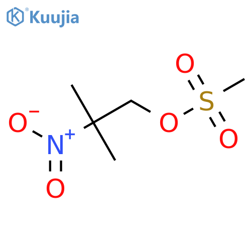 2-Methyl-2-nitropropyl methanesulfonate structure