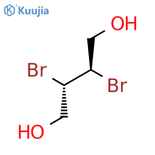 (2R,3S)-rel-2,3-Dibromo-1,4-butanediol structure